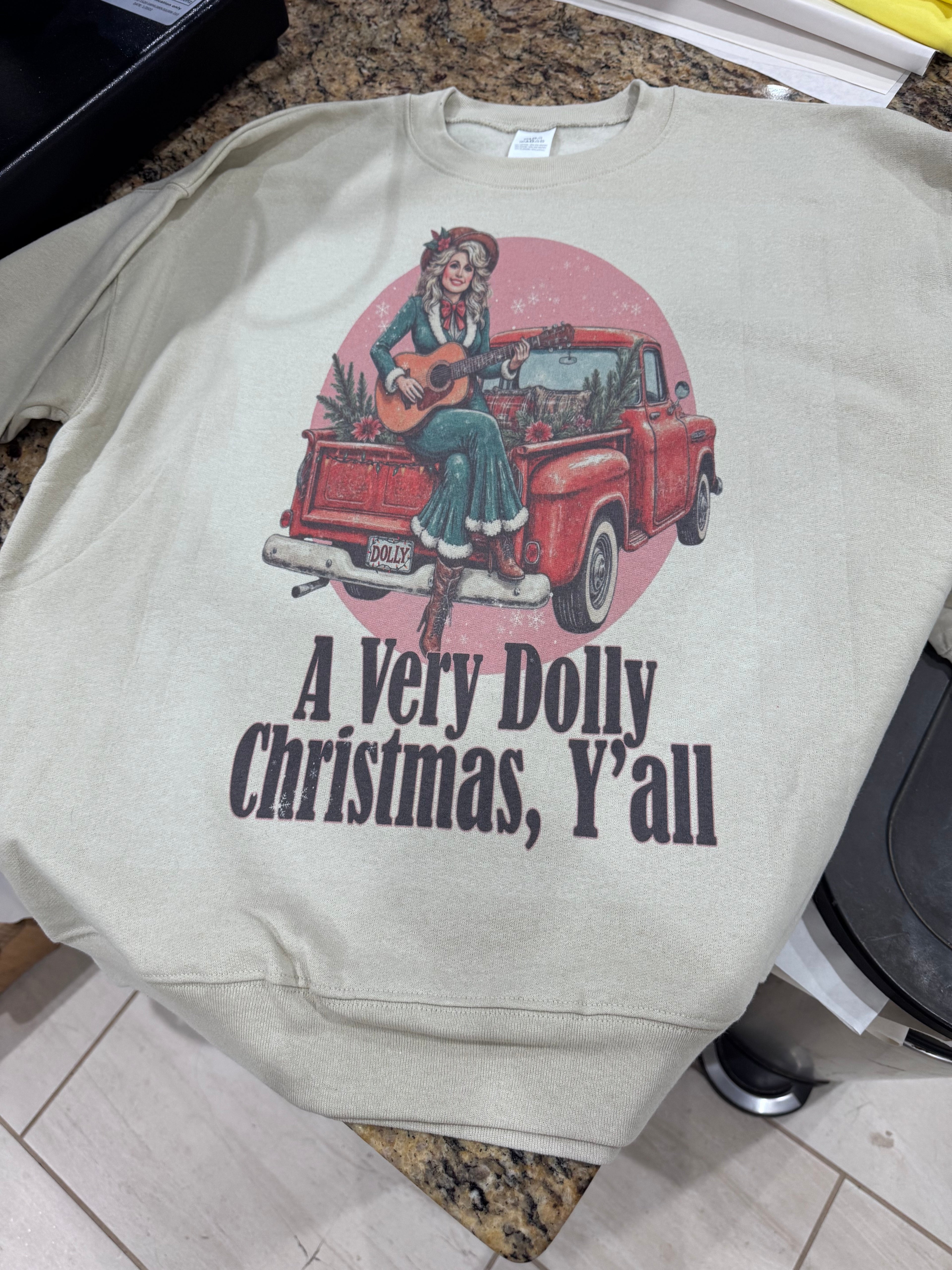A very Dolly Christmas Sweatshirt